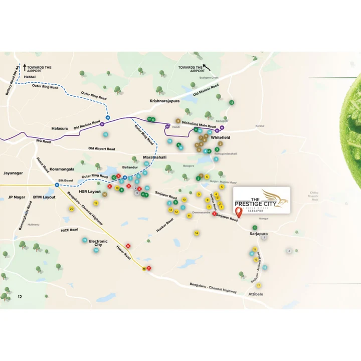 Fernvale at The Prestige City developer location map